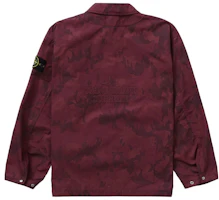 Lookbook Supreme x Stone Island Reactive Ice Camo Ripstop Jacket Red