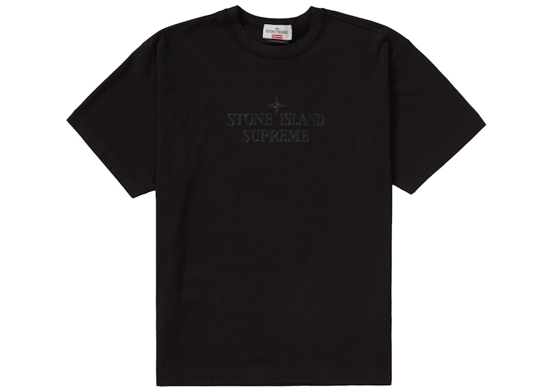 Supreme x Stone Island S/S Top Black