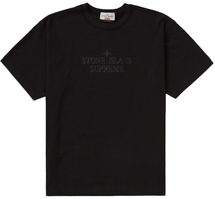 Supreme x Stone Island Camiseta Manga Corta Negra Buy Supreme x Stone Island Camiseta Manga Corta Negra