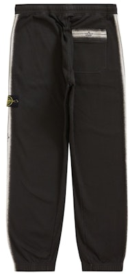 Supreme x Stone Island Stripe Sweatpant Black Order Supreme x Stone Island Stripe Sweatpant Black