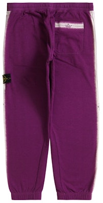Supreme x Stone Island Stripe Sweatpant Purple Order Supreme x Stone Island Stripe Sweatpant Purple