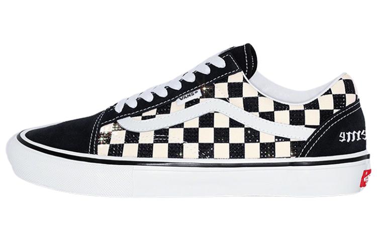 バンズ オールドスクール 'スレッドデニム - ブラック ホワイト