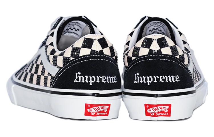 Supreme Swarovski Vans Skate Old Skool 'Black' 圖 3
