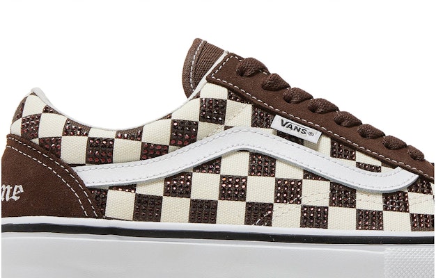 Supreme x Swarovski x Vans Skate Old Skool 'Brown' VN0A5KRXBRO Order Supreme x Swarovski x Vans Skate Old Skool 'Brown' VN0A5KRXBRO
