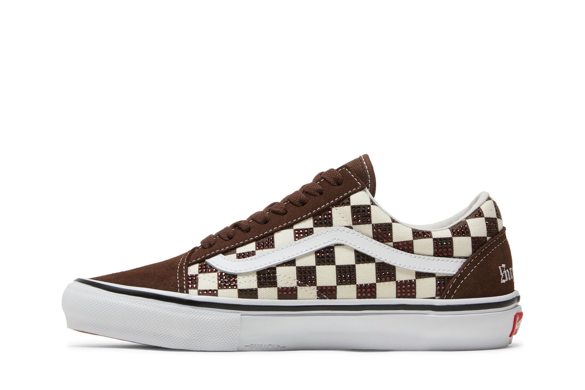 Lookbook 至尊 x 施華洛世奇 x Vans 滑板 Old Skool '棕色' SUPREME-SWAROVSKI-棕色