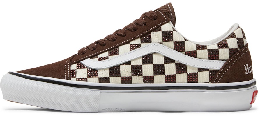 Supreme x Swarovski x Vans Skate Old Skool 'Brown' VN0A5KRXBRO Lookbook Supreme x Swarovski x Vans Skate Old Skool 'Brown' VN0A5KRXBRO