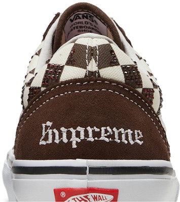 Supreme x Swarovski x Vans Skate Old Skool 'Brown' VN0A5KRXBRO Sizing Supreme x Swarovski x Vans Skate Old Skool 'Brown' VN0A5KRXBRO