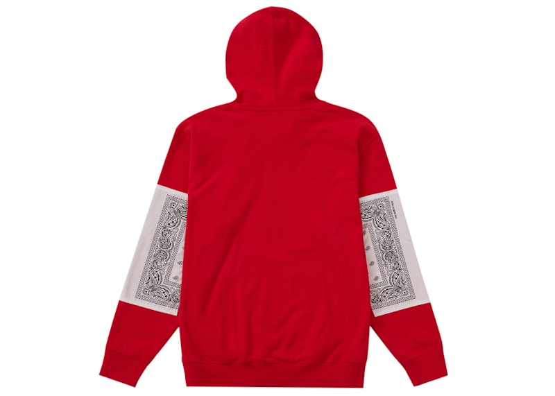 Order Sudadera Roja con Capucha Supreme x The North Face Bandana