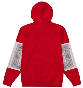 Supreme x The North Face Bandana Hoodie Merah Order Supreme x The North Face Bandana Hoodie Merah