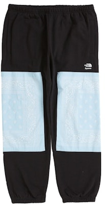 Supreme x The North Face Bandana Sweatpant Black Buy Supreme x The North Face Bandana Sweatpant Black