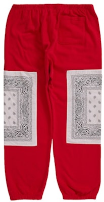 Supreme x The North Face Bandana Sweatpant Red Order Supreme x The North Face Bandana Sweatpant Red