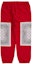 Order Supreme x The North Face Bandana Sweatpant Red