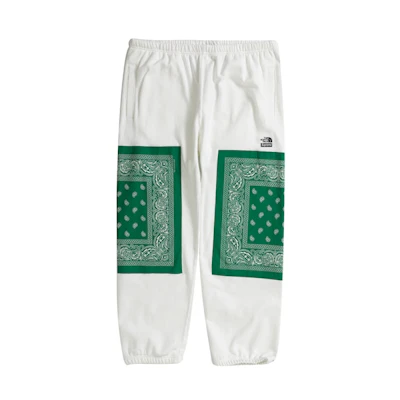 Supreme x The North Face Bandana Sweatpant White
