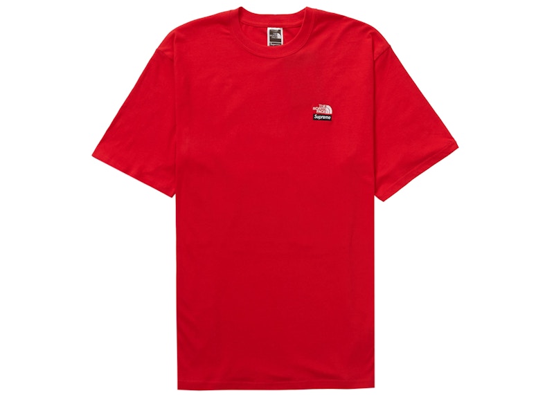 Order Supreme x The North Face Camiseta Bandana Roja