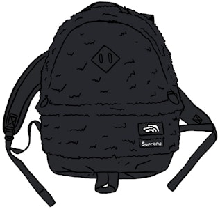 Tas Ransel Bulu Palsu Hitam Supreme x The North Face Buy Tas Ransel Bulu Palsu Hitam Supreme x The North Face