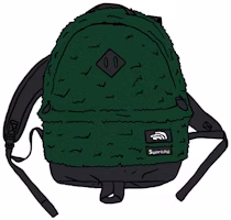 Supreme x The North Face Faux Fur Backpack Green Supreme x The North Face Faux Fur Backpack Green