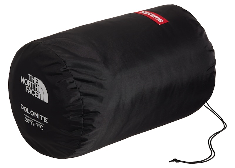 Supreme x The North Face S Logo Dolomite 3S-20 Sleeping Bag Black