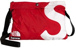 Supreme x The North Face S Logo Shoulder Bag Red Supreme x The North Face S Logo Shoulder Bag Red