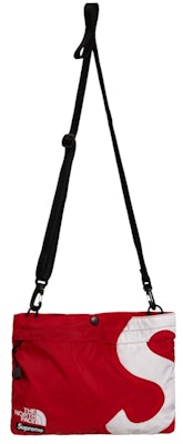 Supreme x The North Face S Logo Shoulder Bag Red Order Supreme x The North Face S Logo Shoulder Bag Red
