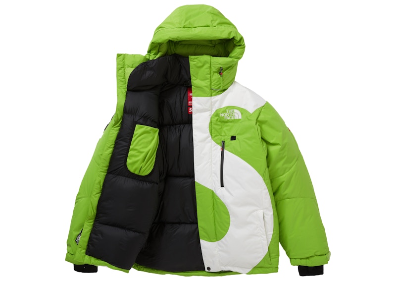 Order Supreme x The North Face S Logo Series Himalaya Parka Lime Verde Fluor.