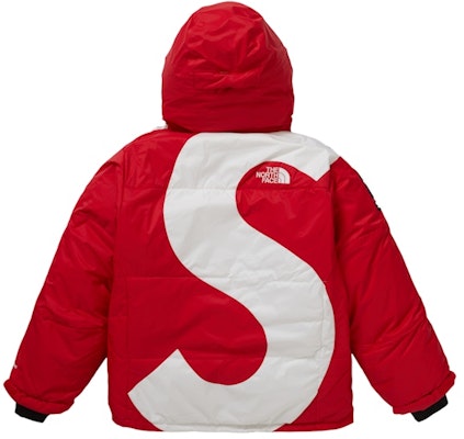 Supreme x The North Face S Logo Summit Series Himalayan Parka Red Lookbook Supreme x The North Face S Logo Summit Series Himalayan Parka Red