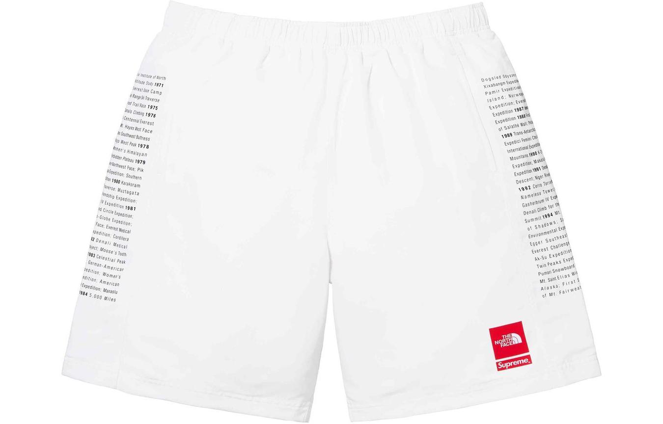 Sizing 슈프림 x 노스페이스 SS24 주 3 로고 밴딩 나일론 숏팬츠 유니섹스 SUP-SS24-050