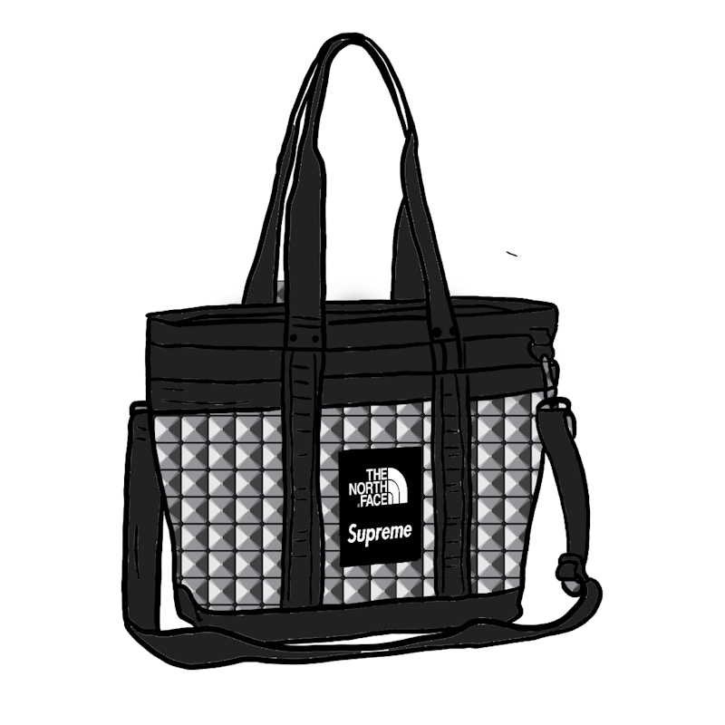 Buy Supreme x The North Face 圆钉多功能托特包 黑色