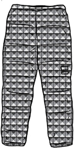 Supreme x The North Face Seluar Studded Nuptse Hitam Buy Supreme x The North Face Seluar Studded Nuptse Hitam