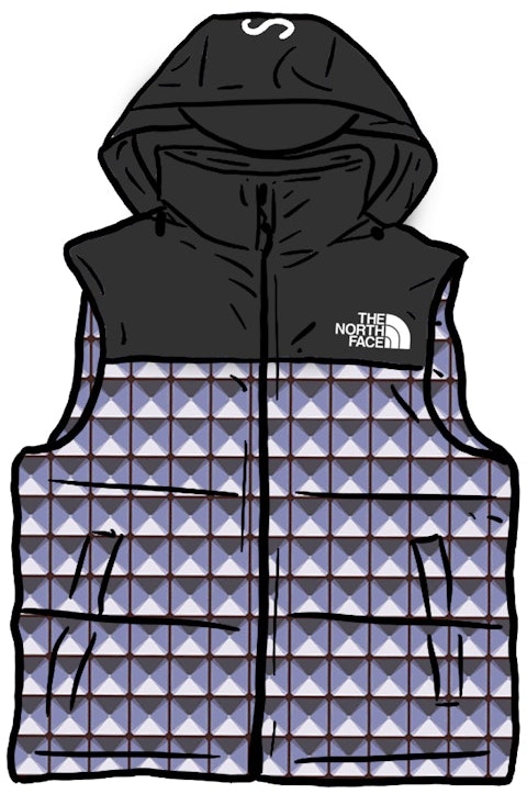 supreme-the-north-face-studded-nuptse-vest-royal