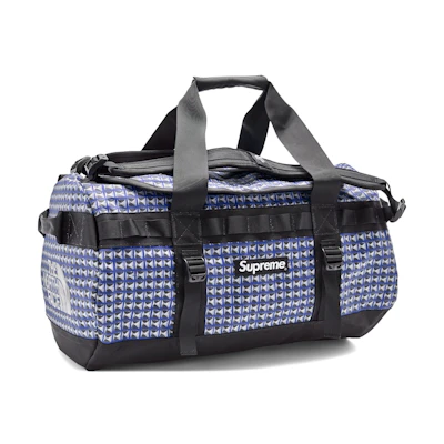 Supreme TNF Studded Small Base Camp Duffle Bag Royal