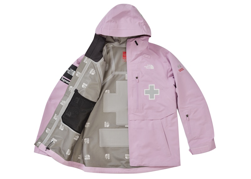 Order Jaket Gunung Pro Penyelandang Supreme x The North Face 'Ungu Muda'