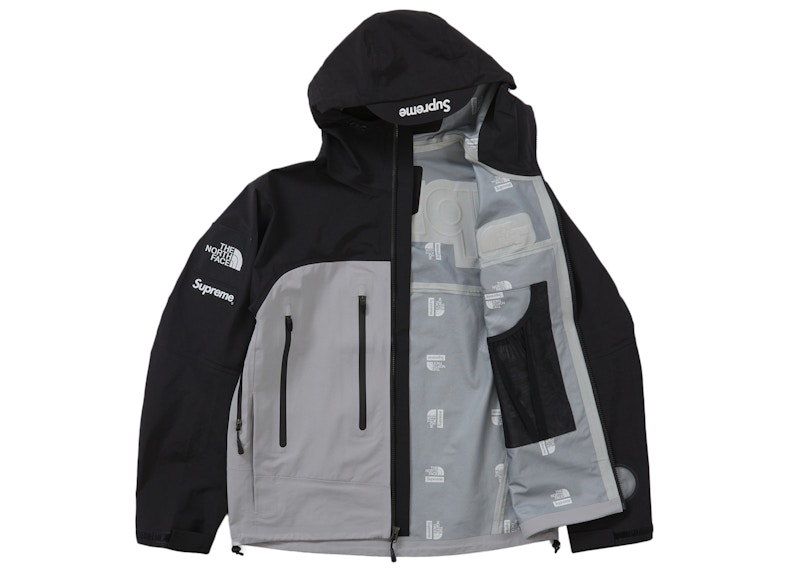 Order Supreme x The North Face 錄音帶縫線外殼夾克『灰色』