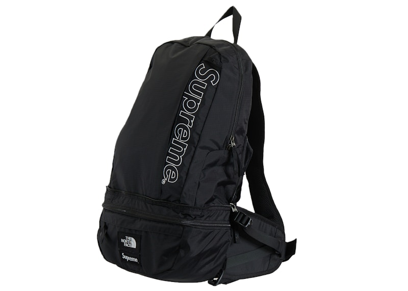 Order Supreme x The North Face 黑色多功能可拆式背包腰包