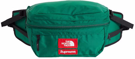 Shop Supreme x The North Face 變形可轉換暗綠色登山後背包與腰包