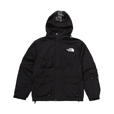 Supreme TNF Trekking Convertible Jacket Black