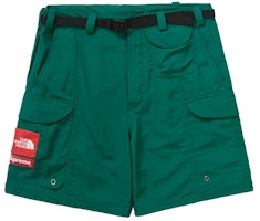 Supreme x The North Face Trekking Packable Belted Short Dark Green Supreme x The North Face Trekking Packable Belted Short Dark Green