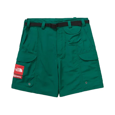 Supreme TNF Trekking Packable Belted Short Dark Green