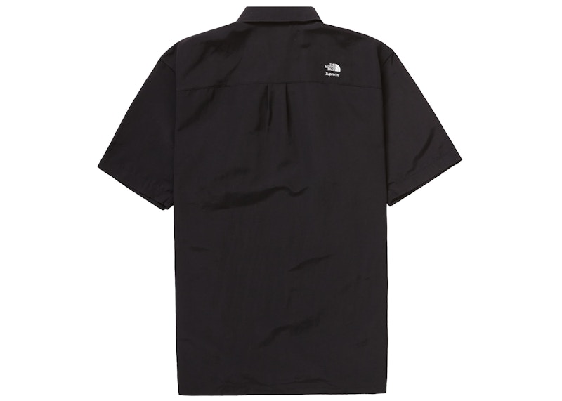 Order Supreme x The North Face Trekking S/S Shirt Black