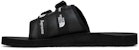 Supreme x The North Face Sandal Trekking 'Hitam Putih' NF0A7W6NJK3