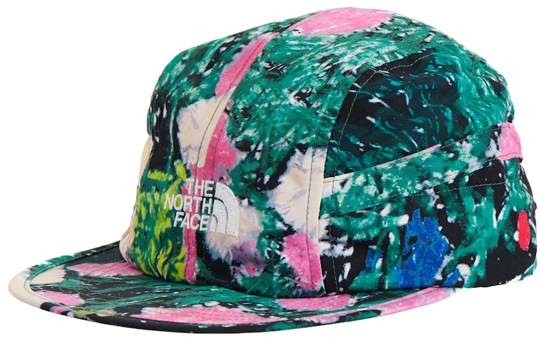 supreme-x-the-north-face-trekking-soft-bill-cap-flowers