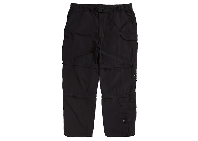 Buy Pantalón Negro Desmontable con Cinturón Supreme x The North Face Trekking