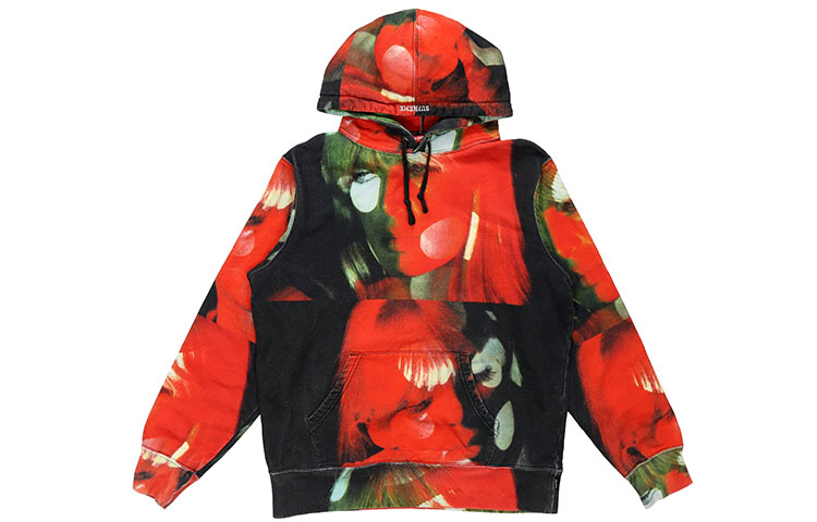 Supreme x The Velvet Underground Nico Hoodie Red FW19 Week 4 Unisex Pullover. SUP-FW19-448