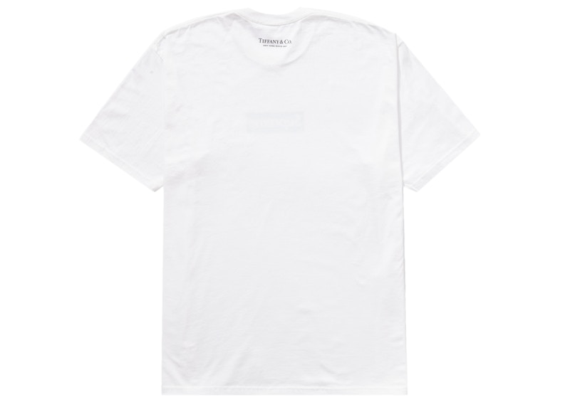 Buy Supreme x Tiffany & Co. Box Logo Tee 'White' - Novelship