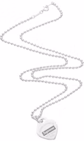 Supreme x Tiffany & Co. Return to Tiffany Heart Tag Pendant 'Silver' Supreme x Tiffany & Co. Return to Tiffany Heart Tag Pendant 'Silver'