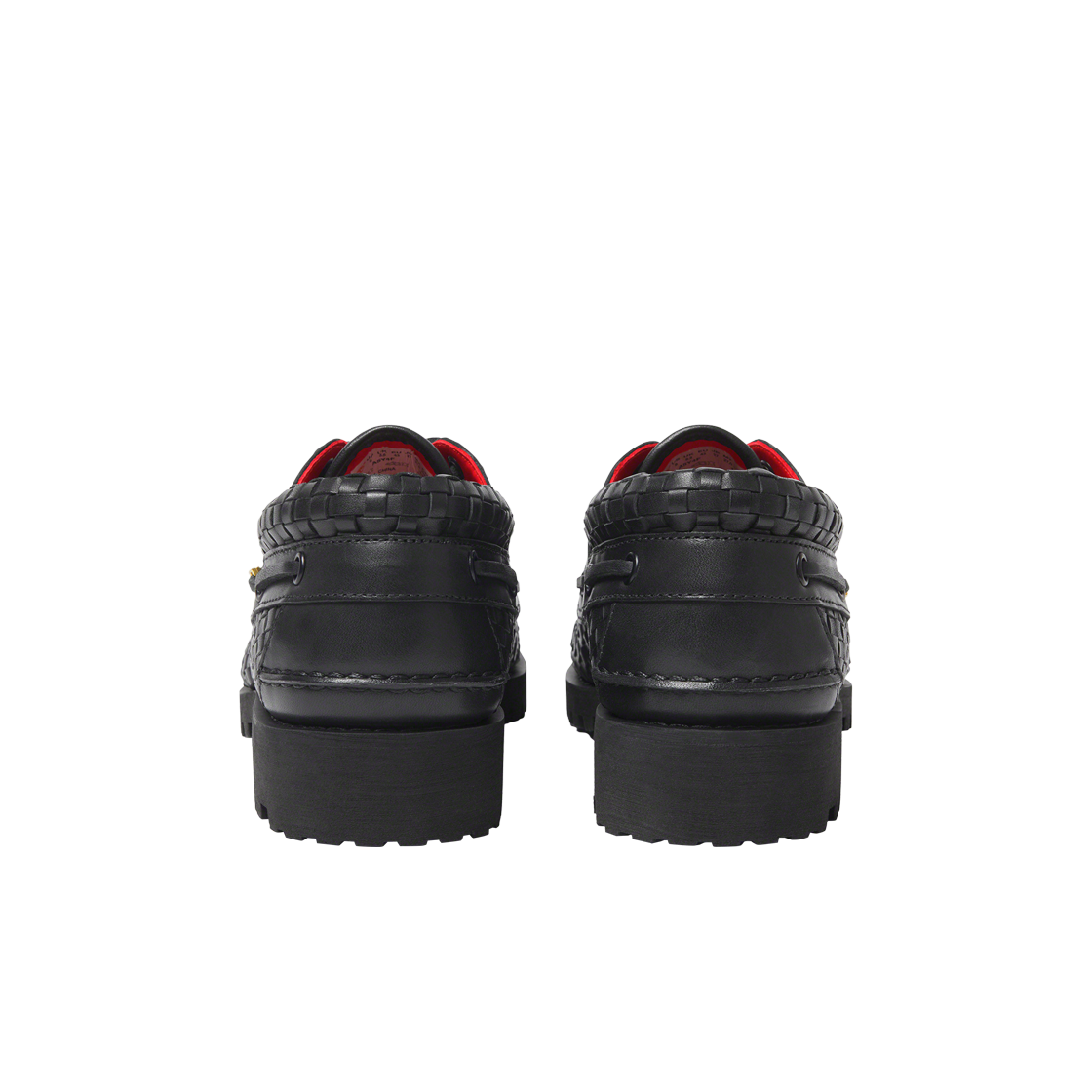 Lookbook Supreme x Timberland 3-Eye Classic Lug ''Pelle Intrecciata Nera'' TB0A5Y4F-001