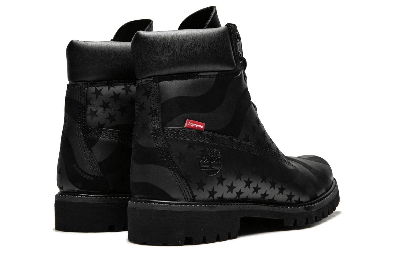 Shop Supreme x Timberland 6 吋頂級靴「美國國旗」TB0A1PHN