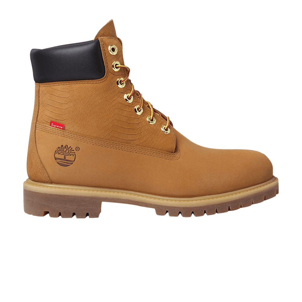 Supreme x Timberland 6 Inch Premium Boot 'Wheat Snake' 6229A