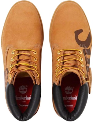 Supreme x Timberland 6 Inch Premium Waterproof Boot 'Big Logo - Wheat' TB0A2MT2231 Lookbook Supreme x Timberland 6 Inch Premium Waterproof Boot 'Big Logo - Wheat' TB0A2MT2231