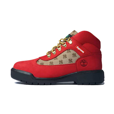 Supreme Timberland Field Boot 'Red'