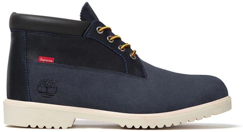 supreme-x-timberland-waterproof-chukka-navy